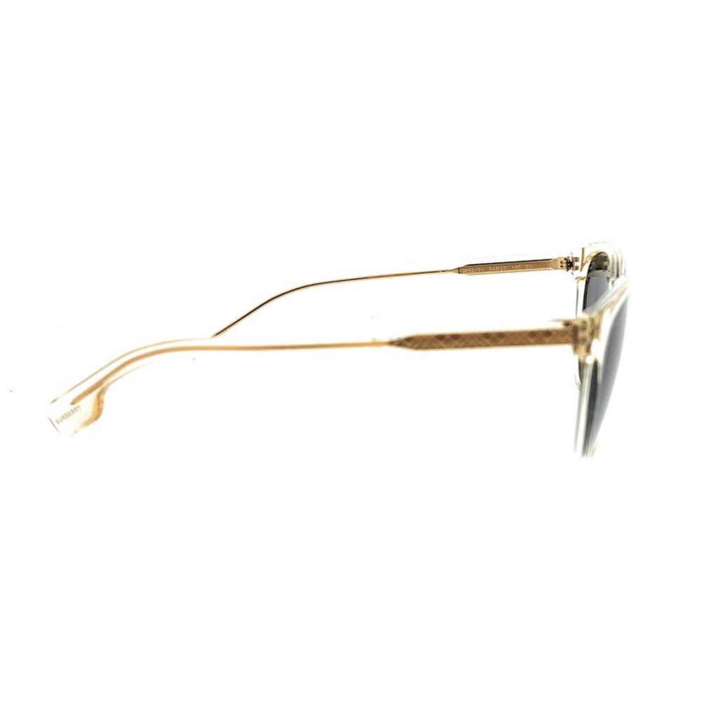 Burberry  0BE4310 385271 Transparent Yellow Round Sunglasses - Picture 5 of 5